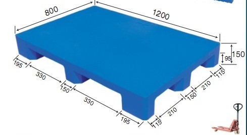 平板川字塑料托盘
